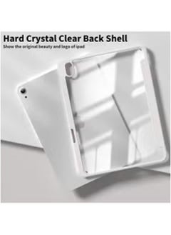 LCYLJGY Case for iPad (A16) 11th 11 inch 2025/iPad 10th 10.9 inch 2022 Clear Transparent Back Shell with Pencil Holder, Auto Sleep/Wake Case Cover for iPad 10th 10.9inch 2022/iPad 11th 11inch 2025  - Image 4
