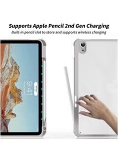 LCYLJGY Case for iPad (A16) 11th 11 inch 2025/iPad 10th 10.9 inch 2022 Clear Transparent Back Shell with Pencil Holder, Auto Sleep/Wake Case Cover for iPad 10th 10.9inch 2022/iPad 11th 11inch 2025  - Image 5