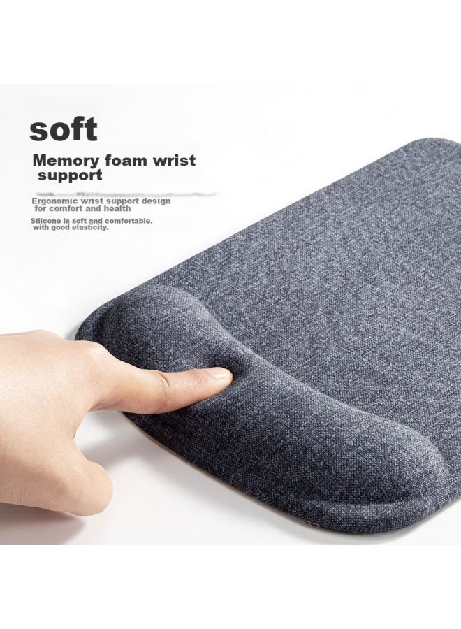 Womt Wumei Mouse Wrist Rest Pad, Laptop Mouse Hand Support Pad, Memory Foam Wrist Pad For Men's Office Typing And Gaming - Image 2