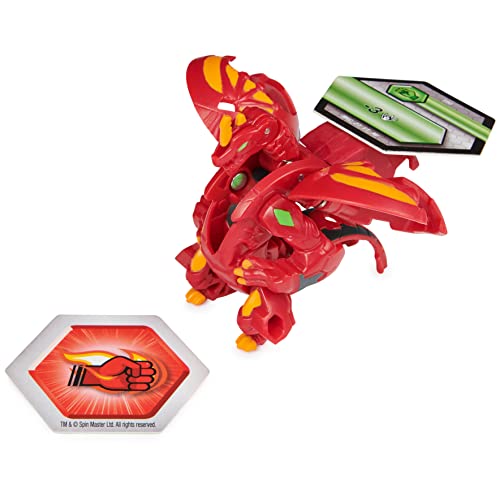BAKUGAN باكوجان ألترا، دراجونيد، تمثال عمل قابل للتحصيل بارتفاع 3 بوصات من جيغان رايزينغ وبطاقة تداول - Image 3
