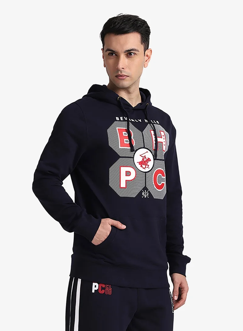 BEVERLY HILLS POLO CLUB Graphic Pullover Hoodie