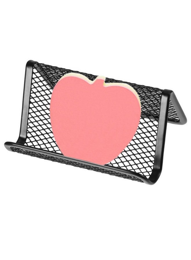 سورس تون حامل بطاقات عمل شبكي معدني من سورس تون، حامل بطاقات الاسم لعرض بطاقات العمل في المكتب، منظم 50 بطاقة، 6 عبوات - Image 5