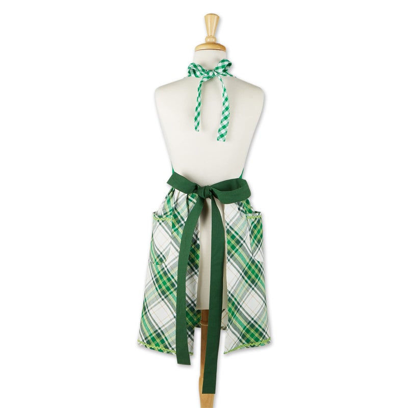 EL: TEXTILES LUCKY CLOVER EMBELLISHED APRON  - Image 3