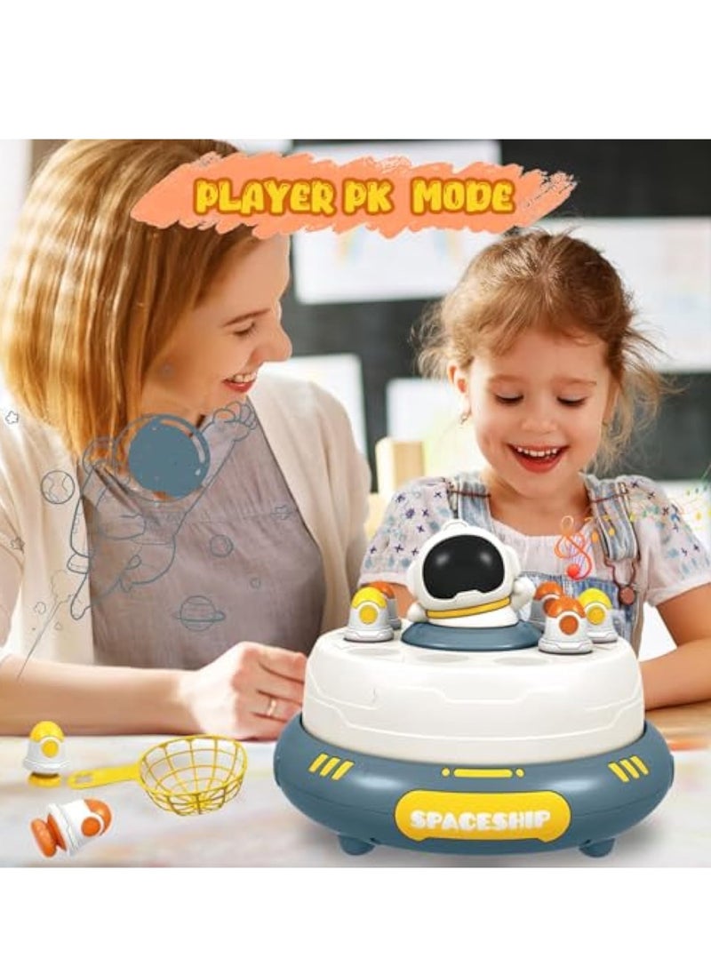 Hanayo Pop Up Rocket Board Game, Catching Rocket Game, Family Game Night Board Game, Interactive Educational Toys with Sound, Magnetic Fishing Game Toys  - Image 4
