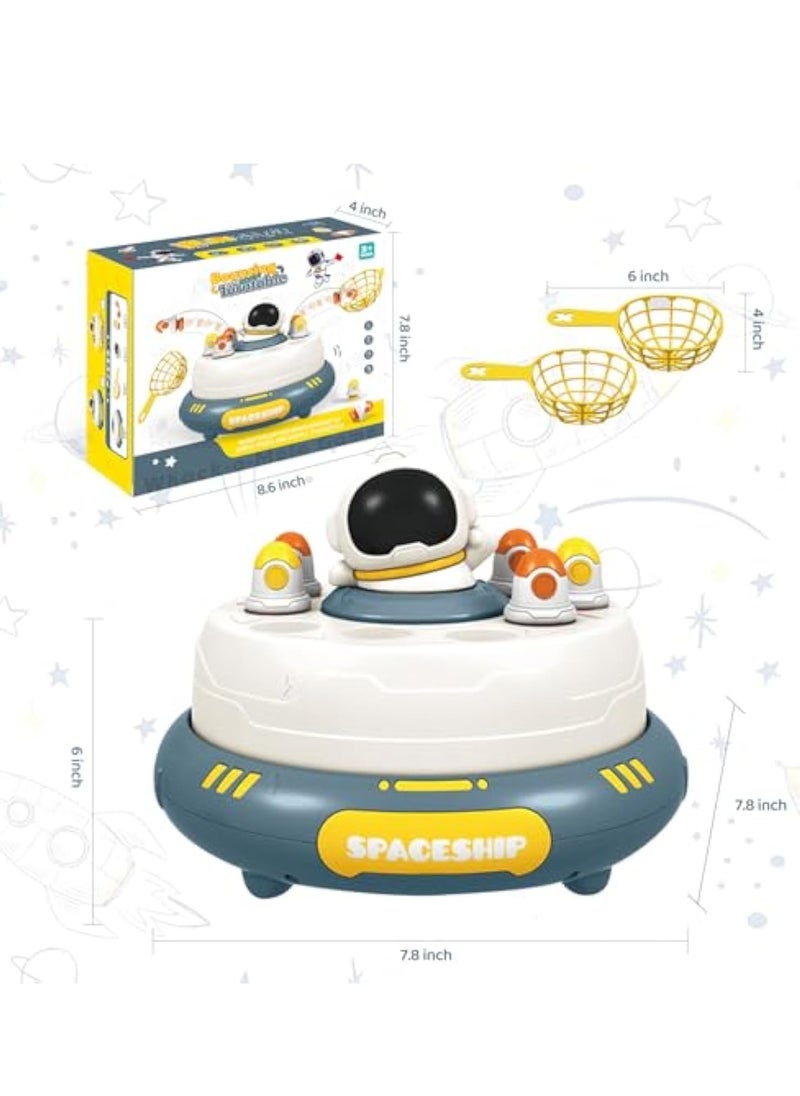 Hanayo Pop Up Rocket Board Game, Catching Rocket Game, Family Game Night Board Game, Interactive Educational Toys with Sound, Magnetic Fishing Game Toys  - Image 5