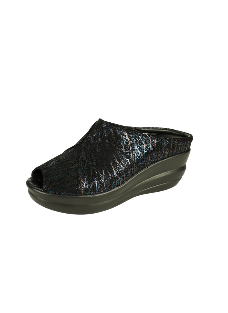 Michelle Morgan 092-2720 Michelle Morgan Ladies Wedge Heel Sandals 19009-42  - Image 3