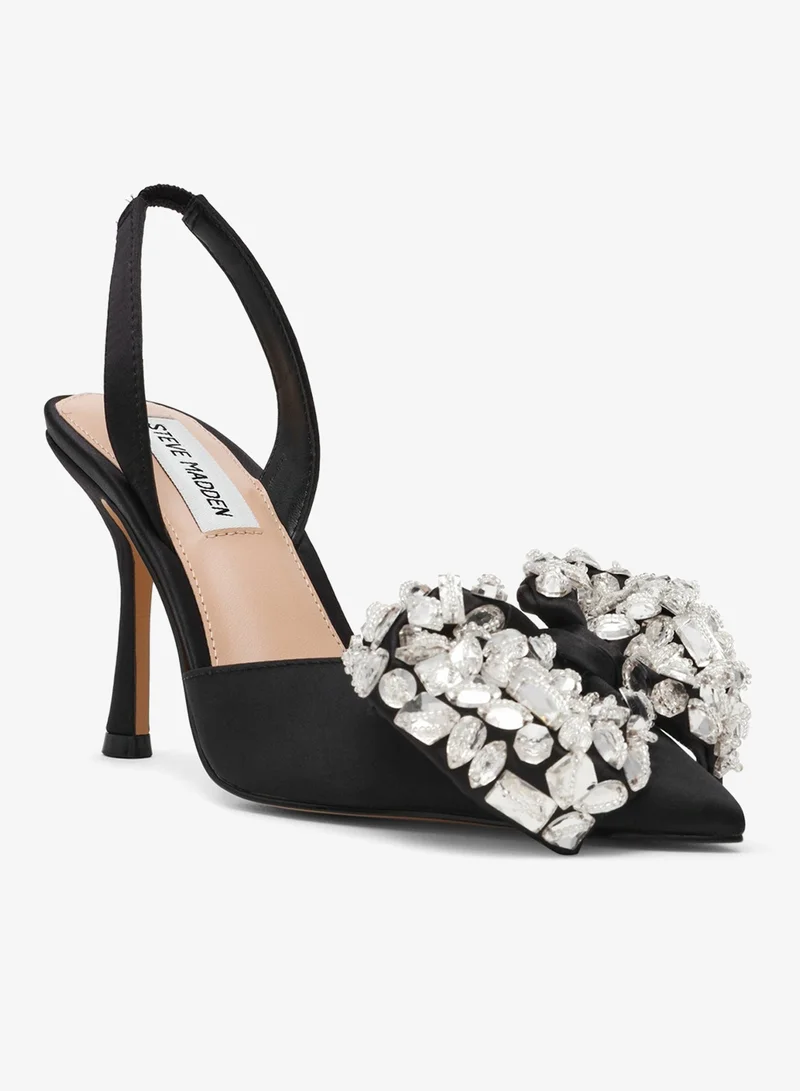STEVE MADDEN Lovie Black Heels
