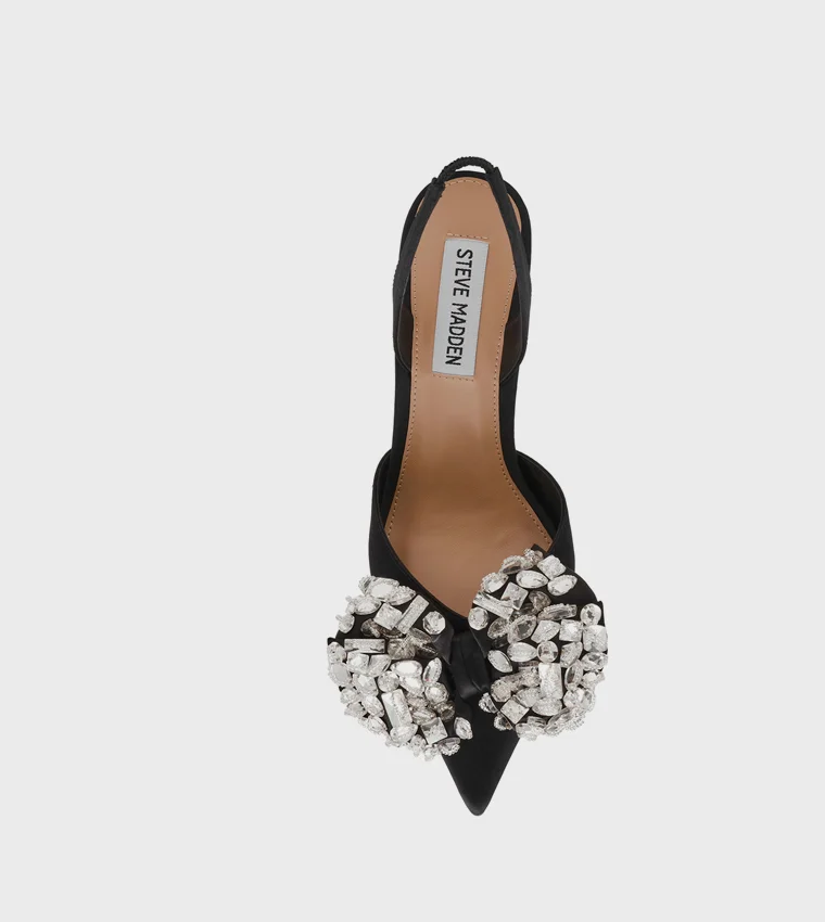 STEVE MADDEN Lovie Women's Black Heels