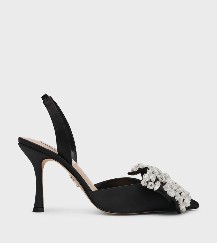 STEVE MADDEN Lovie Women's Black Heels