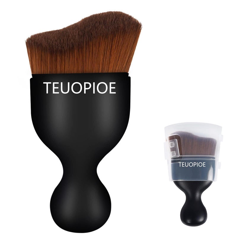 TEUOPIOE Car Interior Cleaning Brush Car Duster InteriorCar Detailing Brush Dusting BrushCar Interior Cleaning Tool Auto Soft Hair Car BrushAuto Interior Dust Brush for Air VentsBronze - Image 3