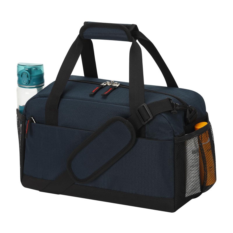 THSOGO Small Gym Bag with Wet Pocket 14 inch Mini Duffle Bag for Men Women Lightweight Carry On Bag for Travel Sport Navy Blue - Image 2