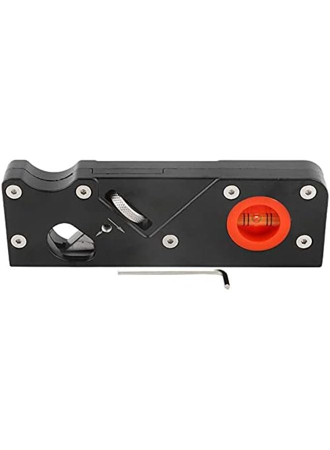 طائرة يدوية من الخشب الأسود قابلة لضبط العمق بزاوية 45 درجة للحصول على تشطيب دقيق في النجارة - Image 2