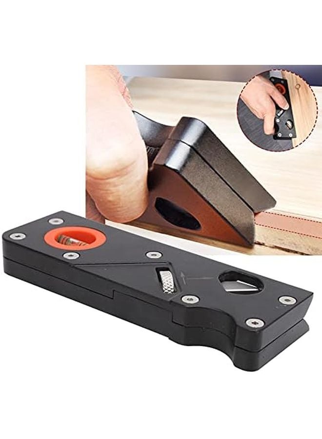 طائرة يدوية من الخشب الأسود قابلة لضبط العمق بزاوية 45 درجة للحصول على تشطيب دقيق في النجارة - Image 5