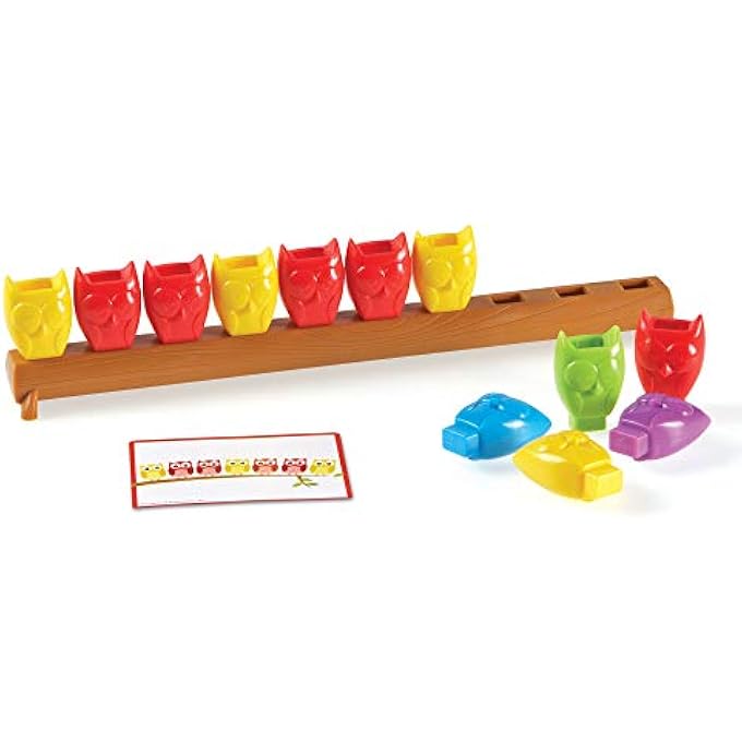 1-10 COUNTING OWLS ACTIVITY SET, COUNTING & SORTING TOYS, MATH GAME, FINE MOTOR TOY, 25 PIECE SET, AGES 3+ - Image 3