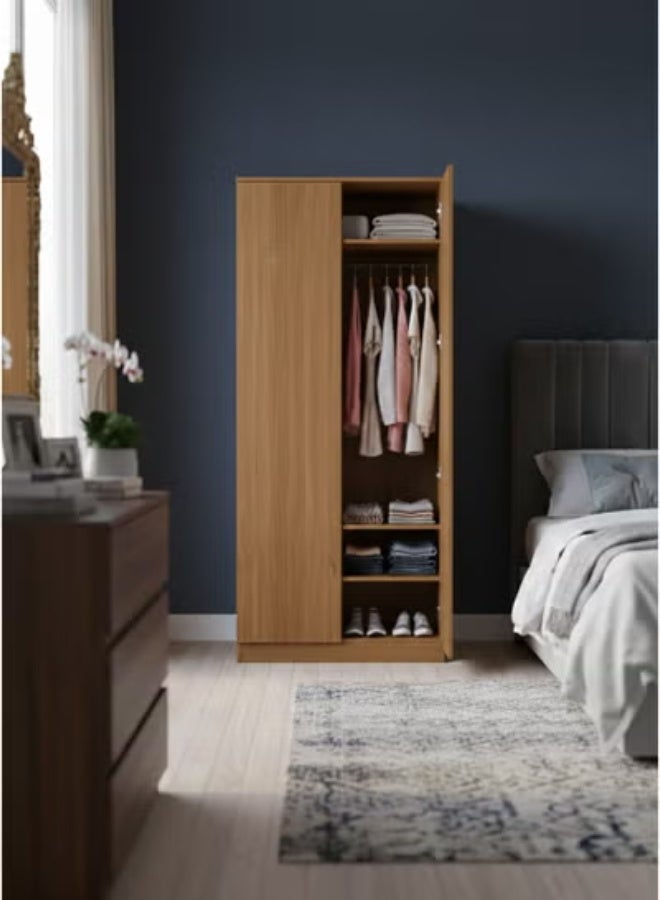 Modern Design Wardrobe - Stylish organization for bedrooms with a streamlined design (Dimensions: 80×42×180 cm)