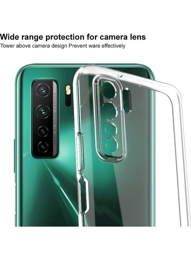 shAyzee Protective Silicone Back Cover For Huawei Nova 7 Clear - Image 4