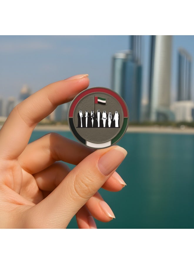 برينت شوب فور مي شارات اليوم الوطني لدولة الإمارات العربية المتحدة، دبابيس ياقة للاحتفال باليوم الوطني لدولة الإمارات العربية المتحدة، شارات روح الاتحاد للرجال والنساء والأطفال - Image 4