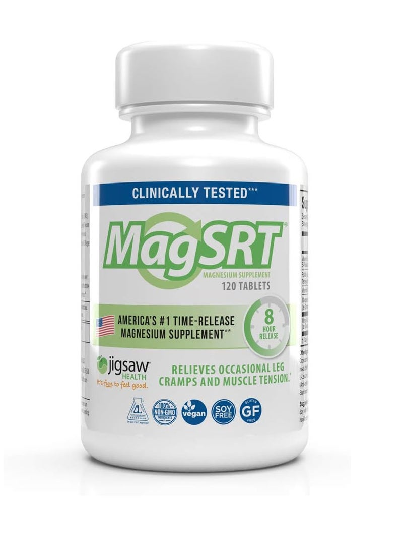 جيغسو هيلث مكمل المغنيسيوم MAG SRT (Mag SRT، عدد 120).