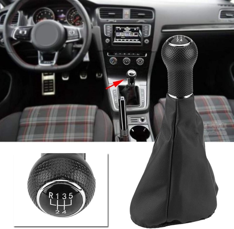 woobles 5 Speed Gear Shift Knob Gaiter Boot Cover for Golf 3 for Jetta MK3 1991-1998 + 1998 for Jetta Shift Boot // Gear knob mk3 - Image 4