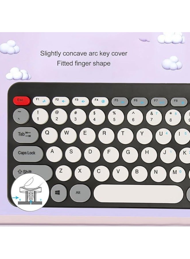 erorex Wireless Keyboard and Mouse Combo, Ergonomic Computer Keyboard, Compact and Lightweight Cordless Keyboard Mouse Sets, Quiet Computer Keyboards for (Black), -11 - Image 2