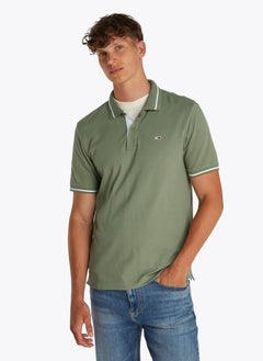 TOMMY JEANS Slim Tipped Polo  - Image 1