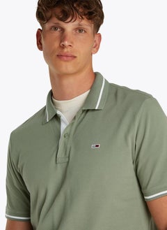 TOMMY JEANS Slim Tipped Polo  - Image 3