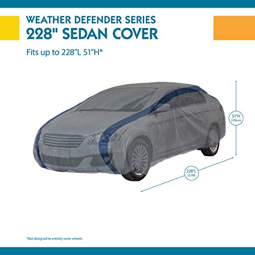 Duck Covers Weather Defender Car Cover, Fits Sedans up to 19 ft. L - Image 3