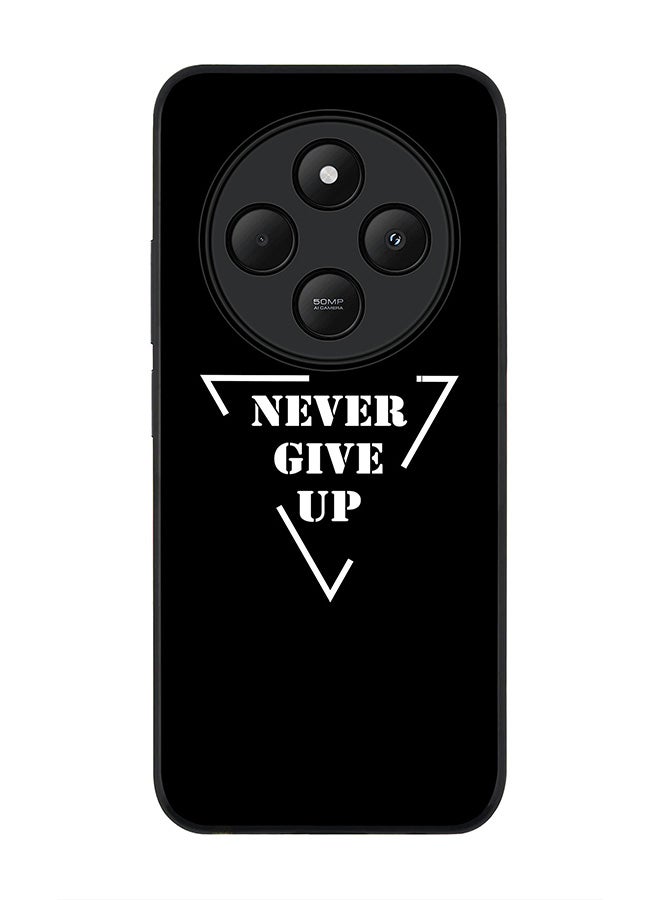 Stylizedd For Xiaomi Poco C75 / Xiaomi Redmi A4 Case,Slim fit Camera Protection, Shockproof Thin Phone cover - Never give up - Image 1