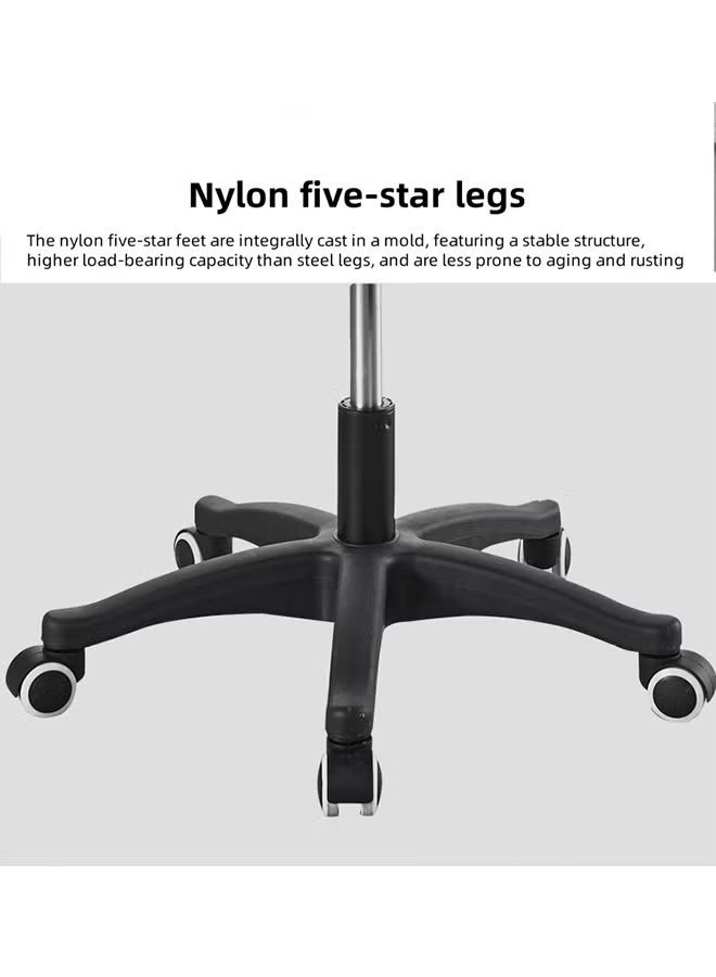 Ergonomic Office Chair, With Rollers Swivel Comfort Computer Chair, Desk Chair, Game Chair, With Lumbar Support and Shoulder Neck Support, Armrests and Headrests - Image 5