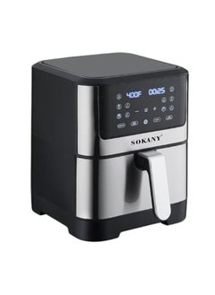 sokany Sokany Digital Air Fryer, 7 Liters, 1800 Watt, Black and Silver - SK-ZG-8040 