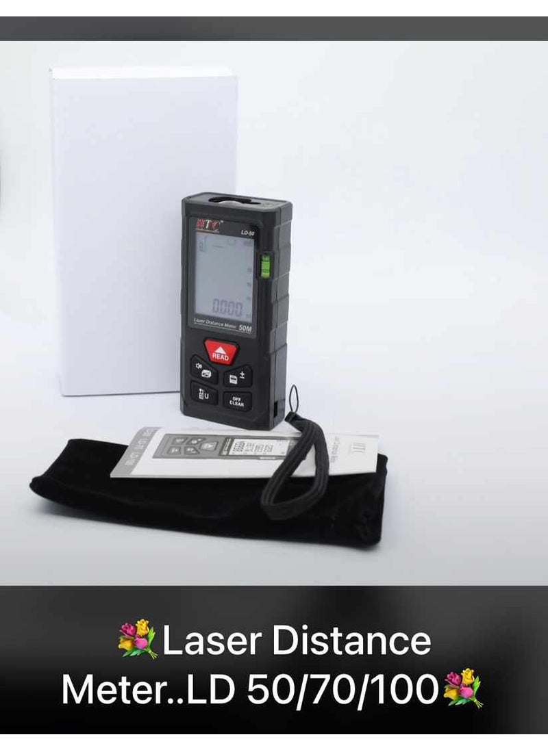 Generic HTC Laser Distance Meter Laser Measuring Tape Measure Upto 50m LD50  - Image 3