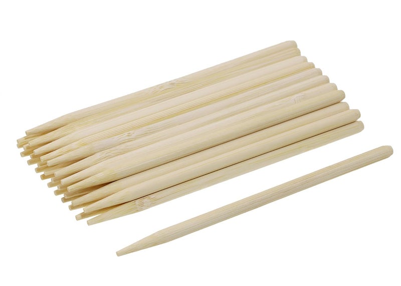 PPhtony PPhtony Heavy Duty Bamboo Stylus Sticks Craft Sticks for Scratching Drawing Christmas Thanksgiving Scratch Art Activity Craft Projects 30PCS 12cm