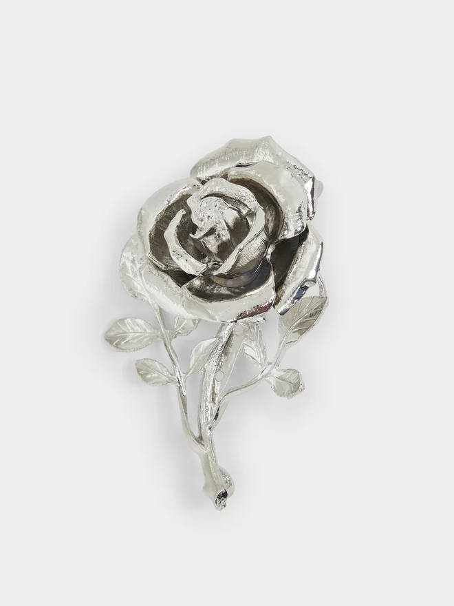 Styli Flower Design Brooch