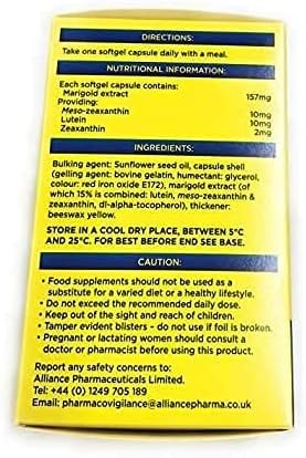 Macushield Eye Supplement 90 OneaDay Capsules - Image 5