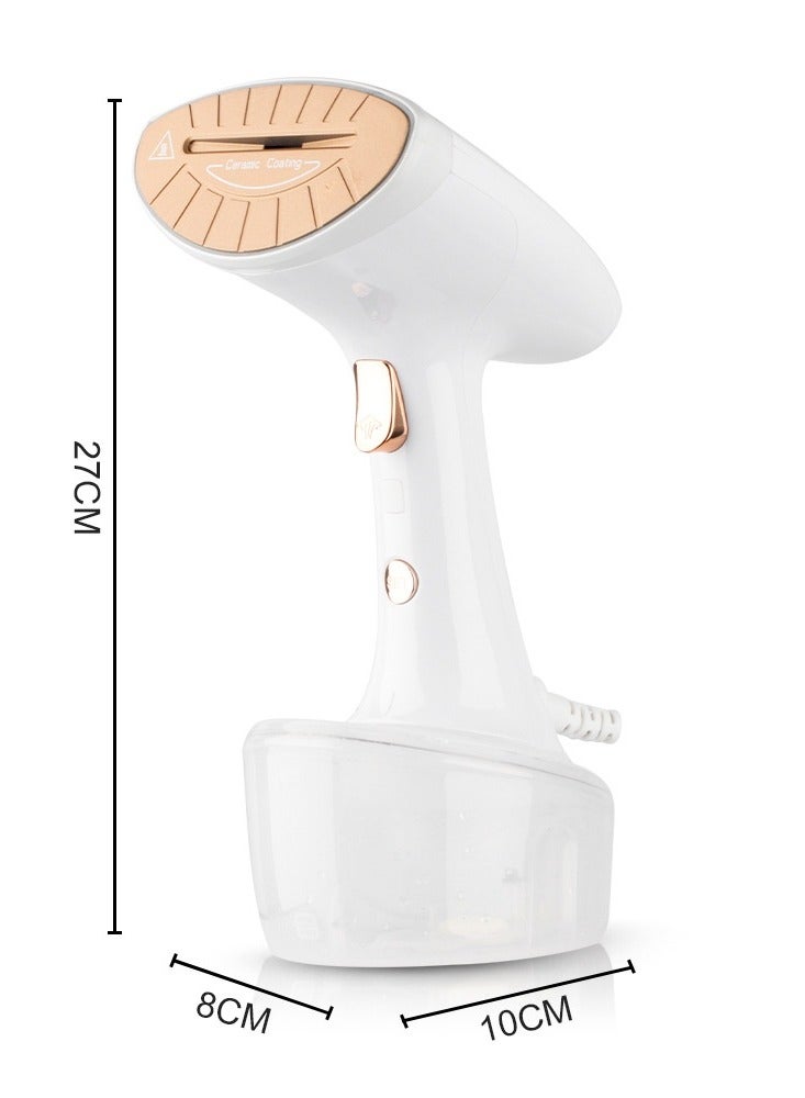 آر إيه أف مكواة بخار الملابس، بخار يدوي عالي الطاقة بقدرة 1600 واط، تسخين سريع خلال 30 ثانية، 300 مل، مزيل تجاعيد محمول للمنزل والسفر - Image 2