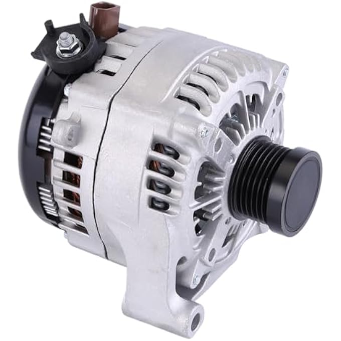 Slakerbe Alternator 104210-6400, 210A 12V CW 6-Groove Pulley Alternator Compatible with 228i xDrive 428i Gran Coupe 2015-2016 320i 2013-2018 528i 2012-2016 2.0L - Image 5