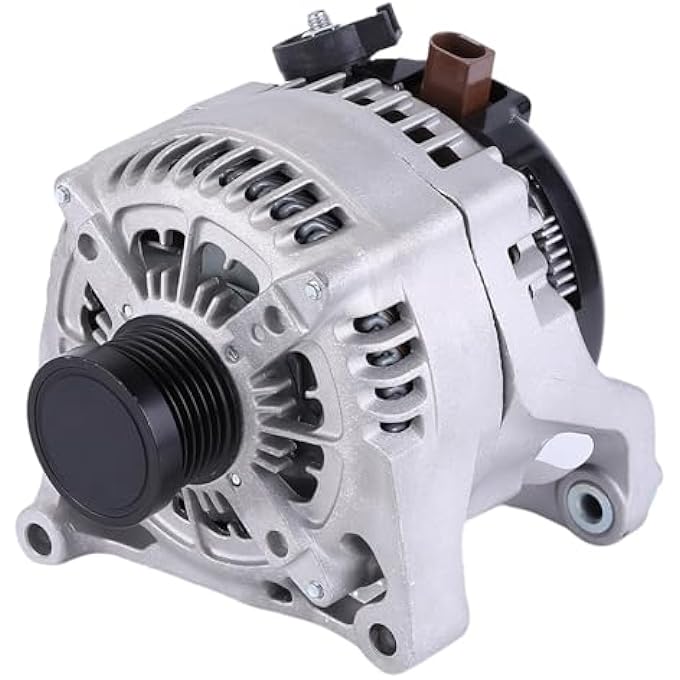 Slakerbe Alternator 104210-6400, 210A 12V CW 6-Groove Pulley Alternator Compatible with 228i xDrive 428i Gran Coupe 2015-2016 320i 2013-2018 528i 2012-2016 2.0L - Image 1