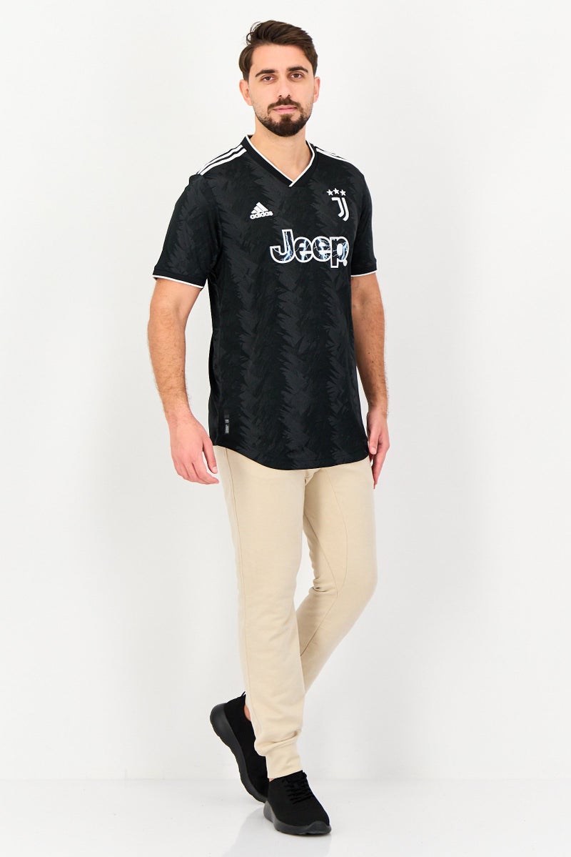 Adidas Men Sportswear Fit Juventus Away Football Jersey, Black - Image 3