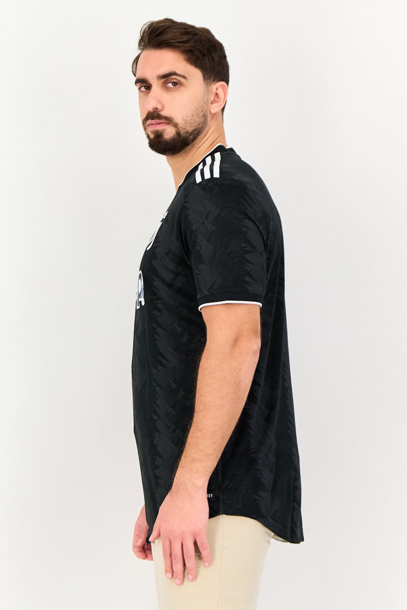Adidas Men Sportswear Fit Juventus Away Football Jersey, Black - Image 4