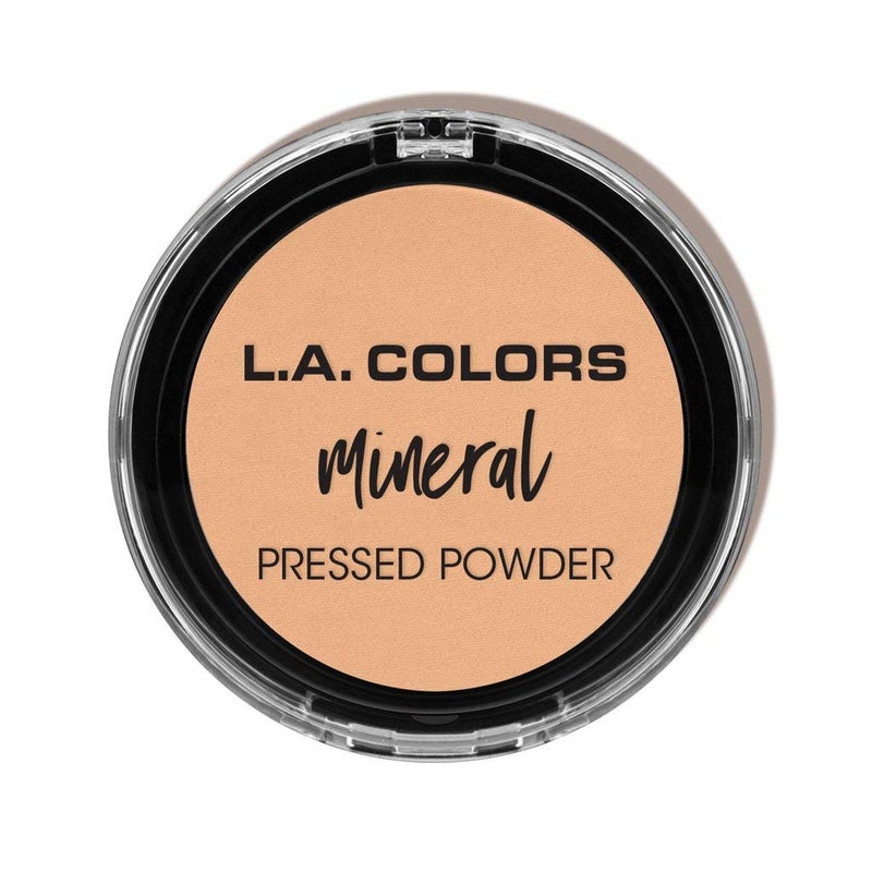 L.A. COLORS Mineral Pressed Powder, Creamy Natural CMP373 - Image 1