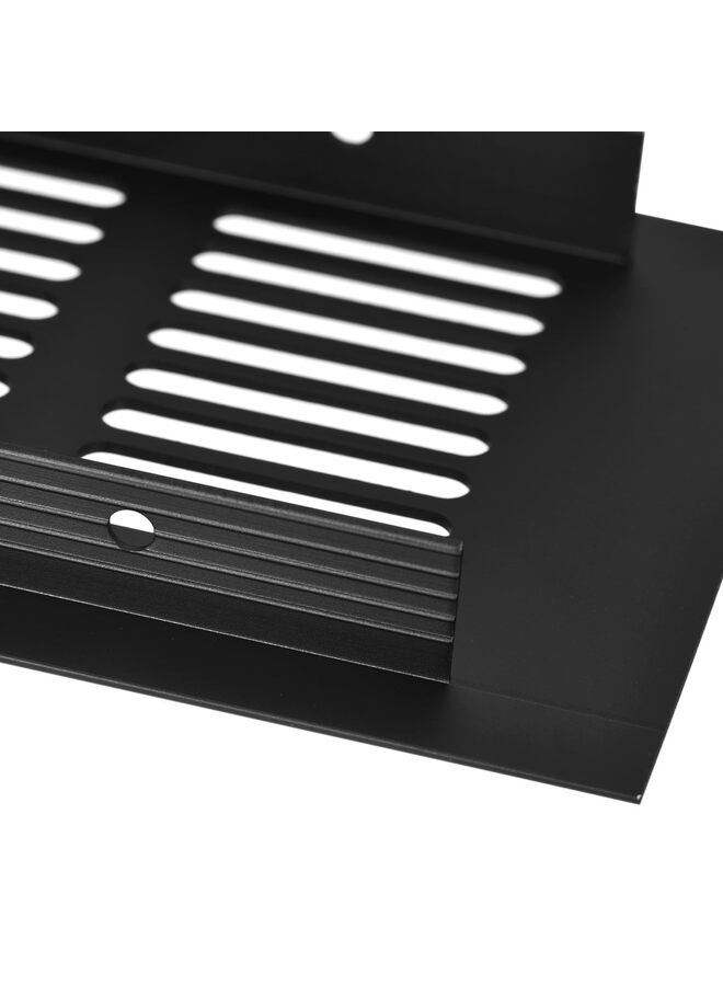 غطاء فتحة تهوية مستطيل من سبائك الألومنيوم T4pcs غطاء فتحة تهوية مزود بفتحات تهوية لخزانة الملابس وخزانة الأحذية (المقاس: 80 × 400 مم) - Image 4