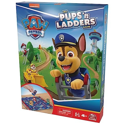 Spin Master Games, PAW Patrol Pups ‘N Ladders Game, PAW Patrol Toys, Classic Activity Toy, for Kids & Family, 2-4 Players, for Ages 4 & Up - Image 5