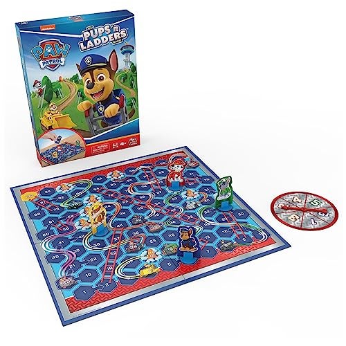 Spin Master Games, PAW Patrol Pups ‘N Ladders Game, PAW Patrol Toys, Classic Activity Toy, for Kids & Family, 2-4 Players, for Ages 4 & Up - Image 4