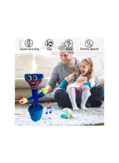 Y&D Poppy Playtime Toy Huggy Wuggy Singing Dancing Recording Figure Doll Plush Puppet  - Image 2