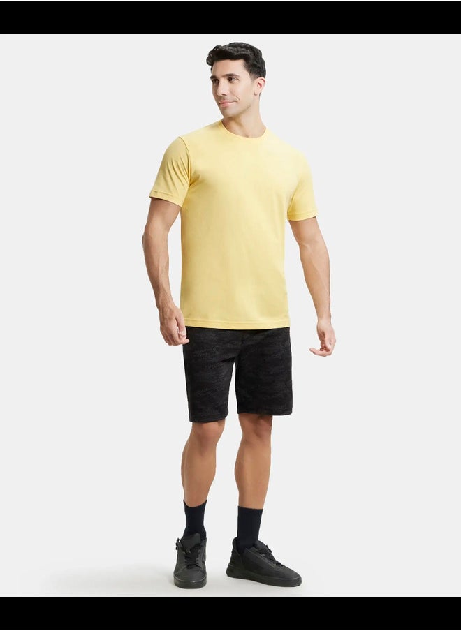 JOCKEY - Jockey 2714 Men's Super Combed Cotton Rich Solid Round Neck Half Sleeve T-Shirt - Image 1