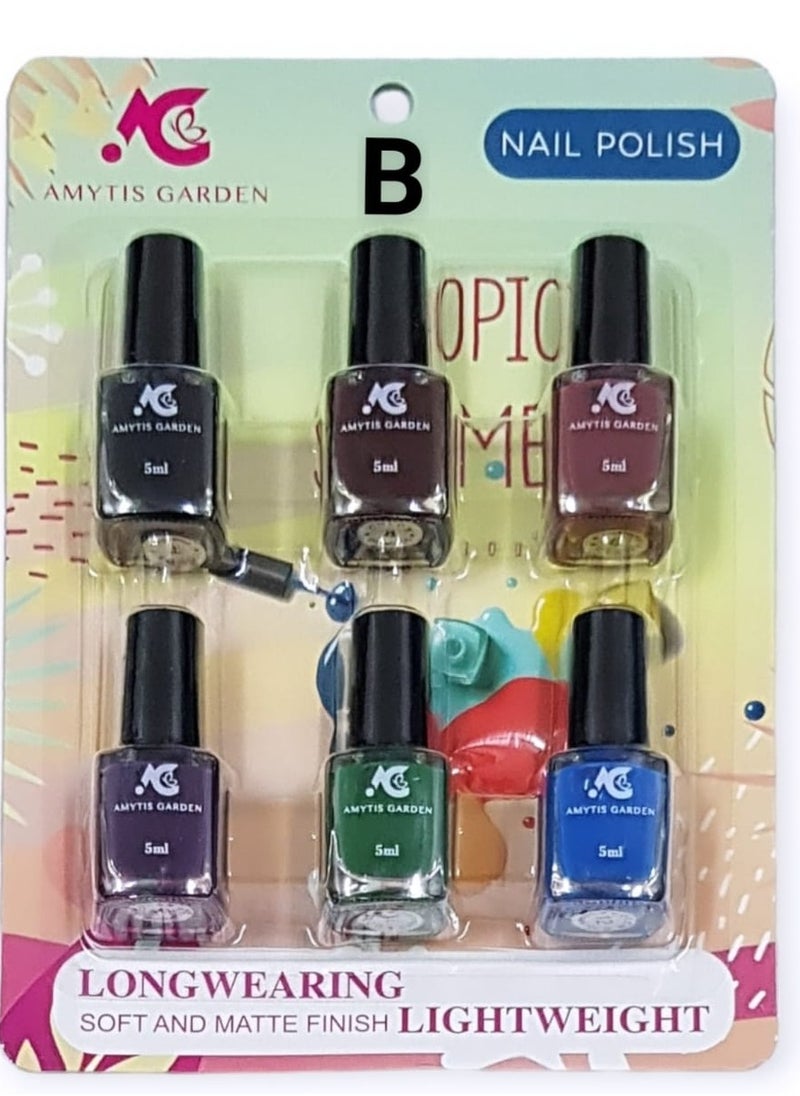 AMYTIS GARDEN - nail polish set 24color - Image 1