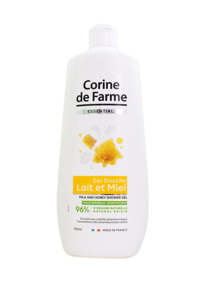 Corine de Farme - CDF Milk and Honey Shower Gel Essential 750 ML - Image 1