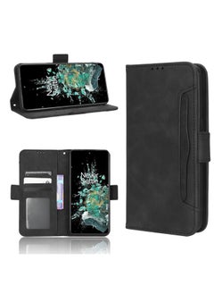 Case Cover For For OnePlus 10T 5G / Ace Pro 5G Skin Feel Calf Texture Card Slots Leather Phone Case(Black)