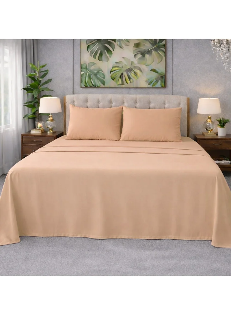 بليس كاسا طقم ملاءات سرير Bliss Casa Premium Percale - 100% قطن ممشط، مريح وجيد التهوية