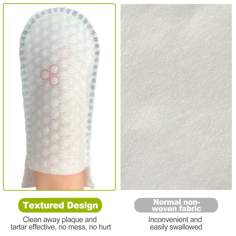 DR. EASY DR.EASY Breath Freshener Dental Finger Wipes 80ct for Dog & Cat, Help Wipe Away Plaque&Tartar, No Added Harsh Chemicals No Brush Formula - Image 3
